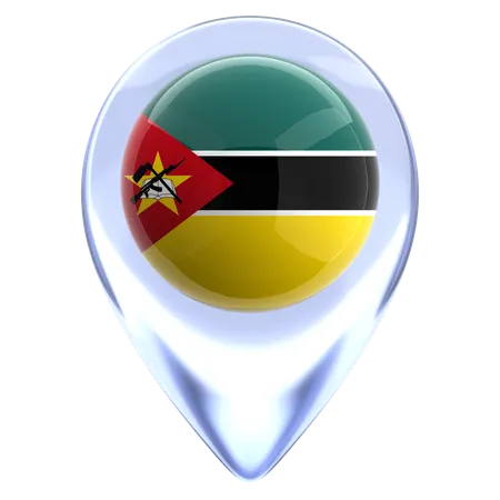 Moçambique  3D Icon