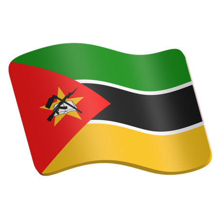 Moçambique  3D Icon