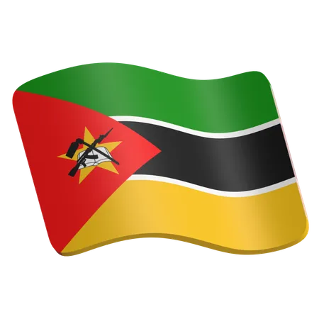 Moçambique  3D Icon