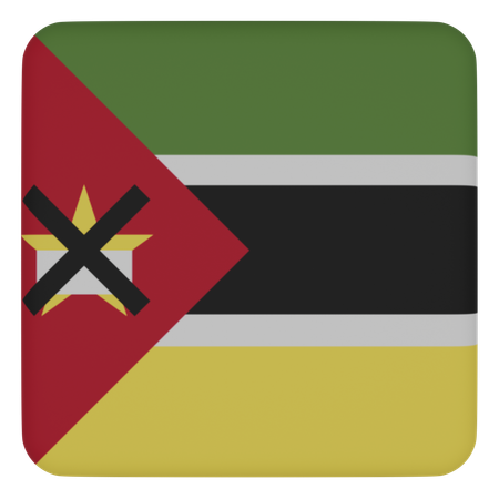 Moçambique  3D Icon