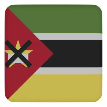 Moçambique  3D Icon