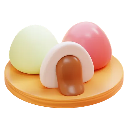 Mochi  3D Icon