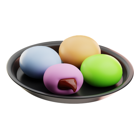 Mochi  3D Icon