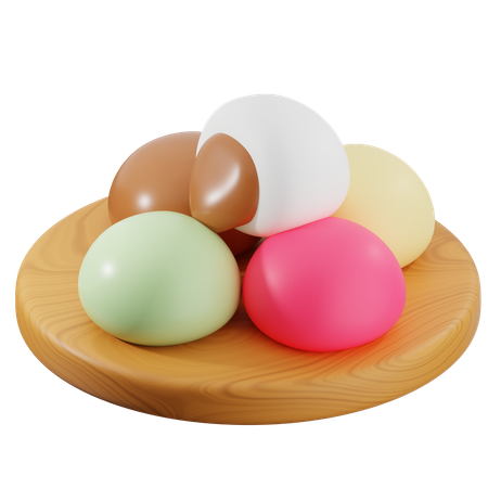 Mochi  3D Icon