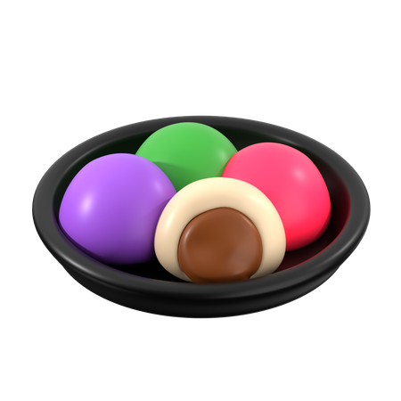 Mochi  3D Icon