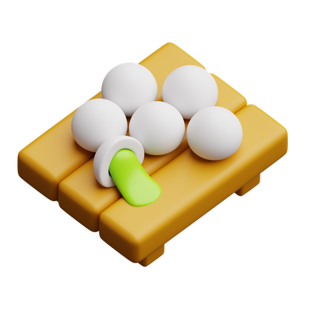 Mochi  3D Icon