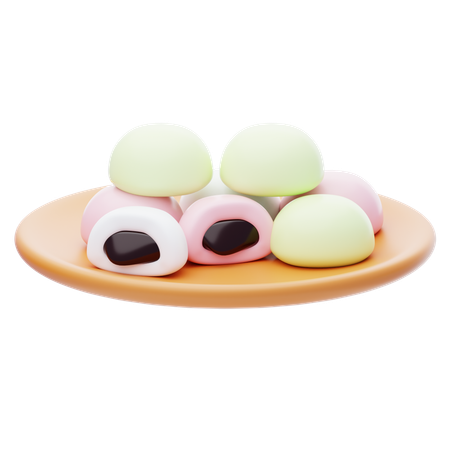 Mochi  3D Icon