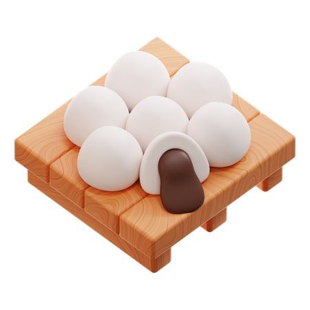 Mochi  3D Icon