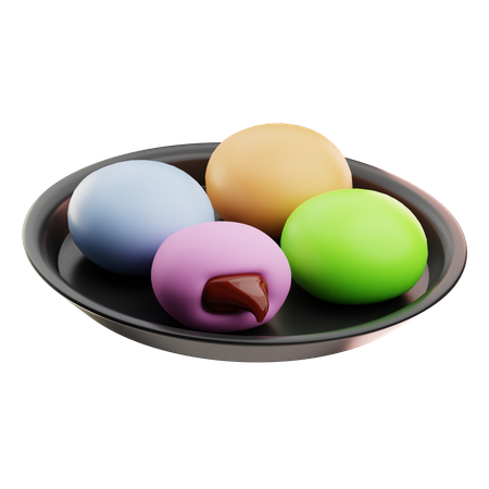 Mochi  3D Icon