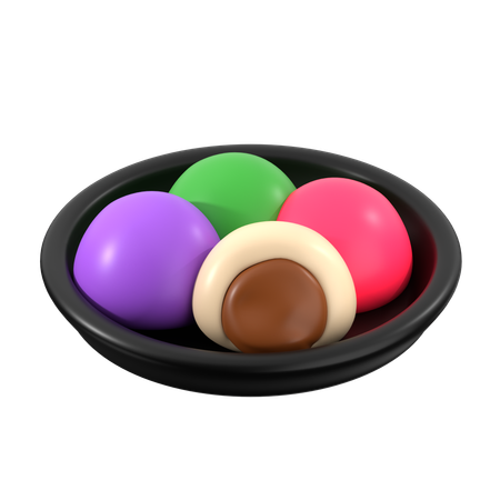 Mochi  3D Icon
