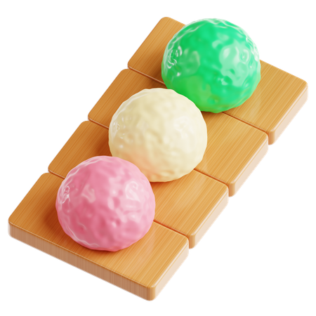 Mochi  3D Icon