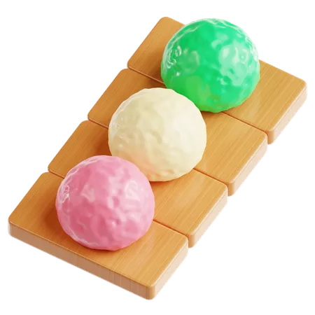 Mochi  3D Icon