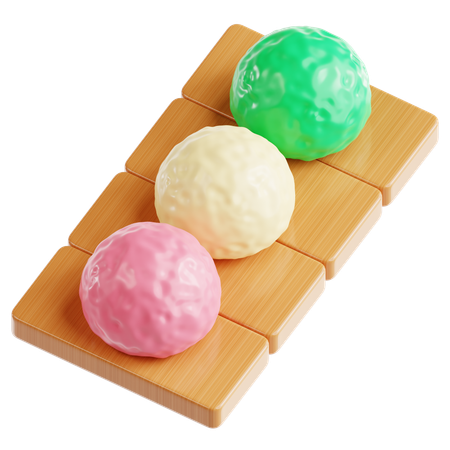 Mochi  3D Icon