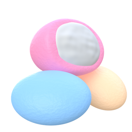 Glace mochi  3D Icon