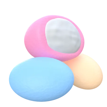 Glace mochi  3D Icon