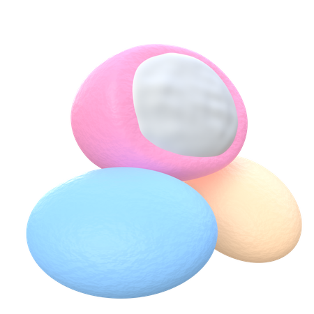 Mochi Ice Cream  3D Icon
