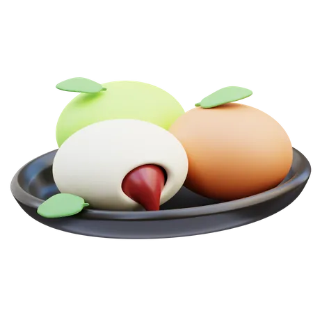 Mochi-Kuchen  3D Icon