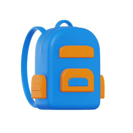 Mochila  3D Icon