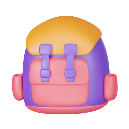 Mochila  3D Icon