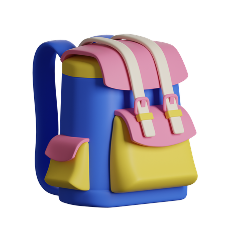 Mochila  3D Icon