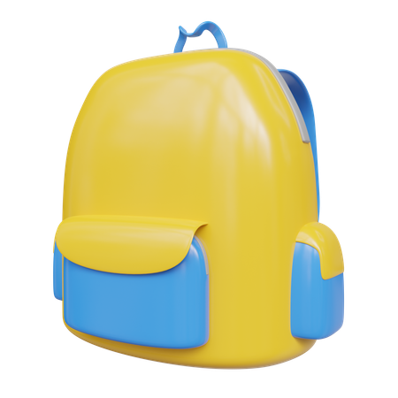 Mochila  3D Icon