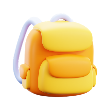 Mochila  3D Icon