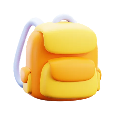 Mochila  3D Icon