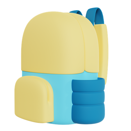 Mochila  3D Icon