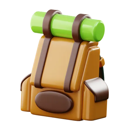 Mochila  3D Icon