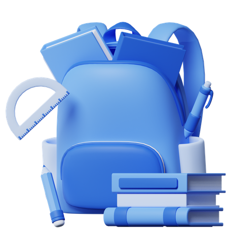 Mochila  3D Icon