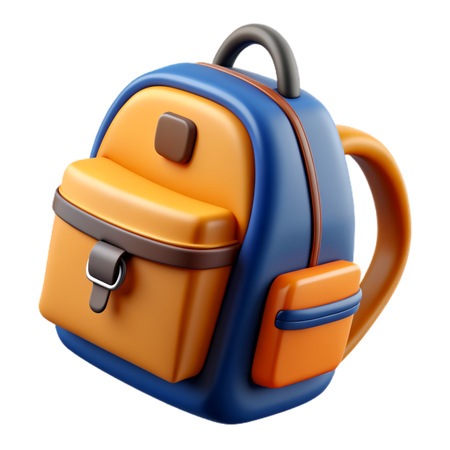 Mochila  3D Icon