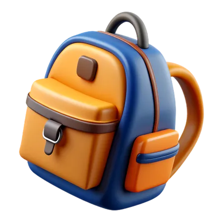 Mochila  3D Icon