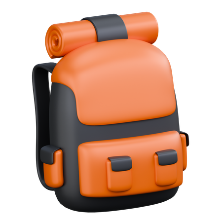 Mochila  3D Icon