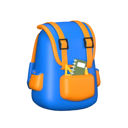 Mochila  3D Icon