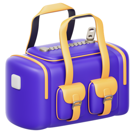 Mochila  3D Icon