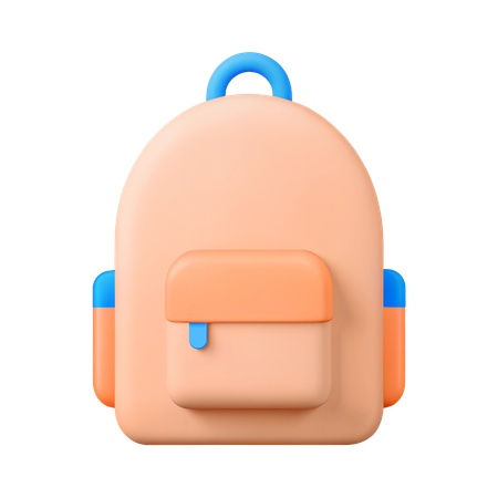 Mochila  3D Icon