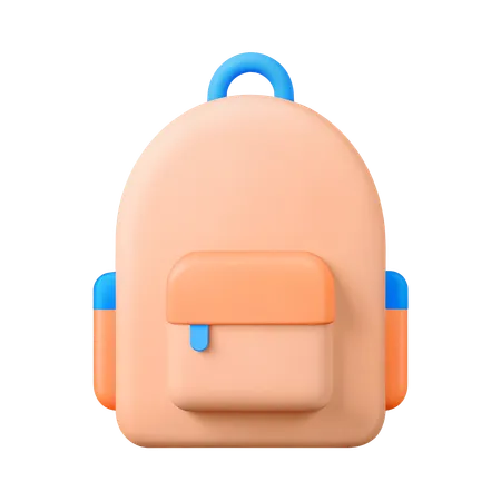 Mochila  3D Icon