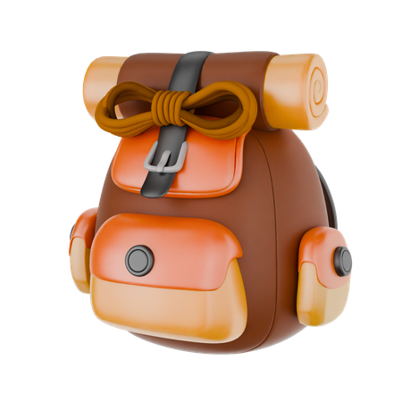 Mochila  3D Icon