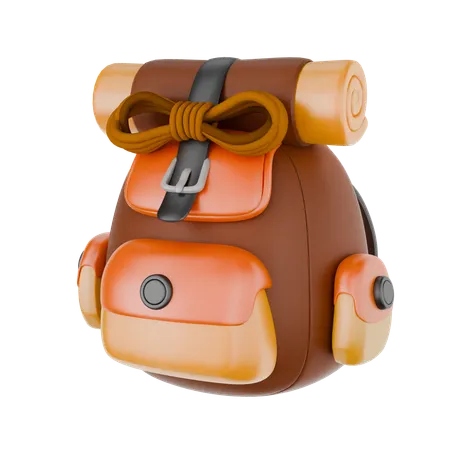 Mochila  3D Icon