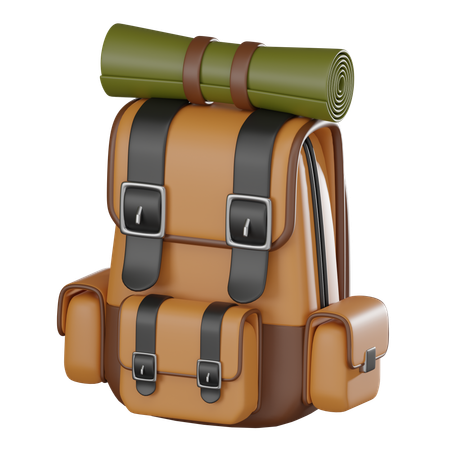 Mochila  3D Icon