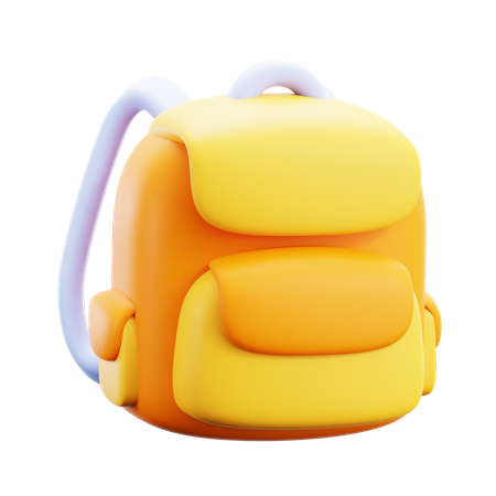 Mochila  3D Icon