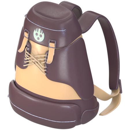 Mochila  3D Icon