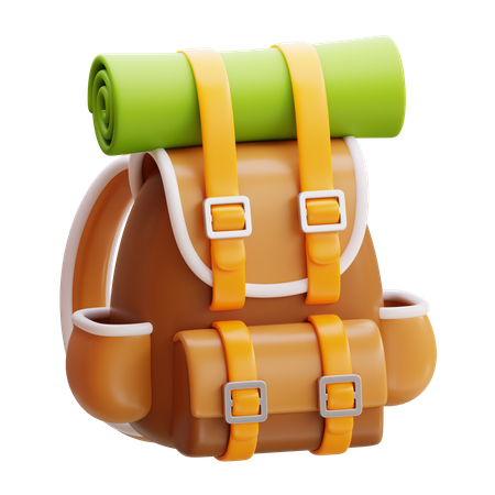 Mochila  3D Icon