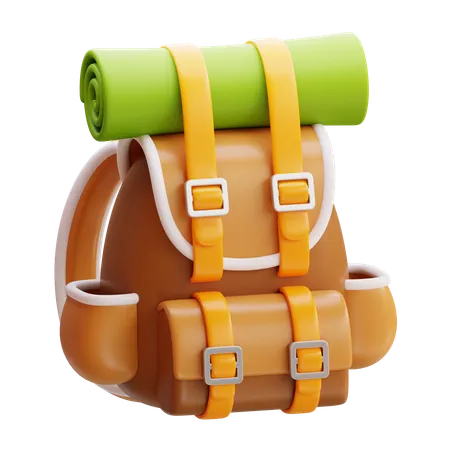 Mochila  3D Icon