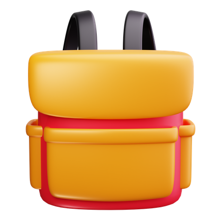 Mochila  3D Icon