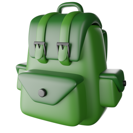 Mochila  3D Icon