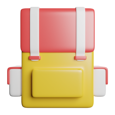 Mochila  3D Icon