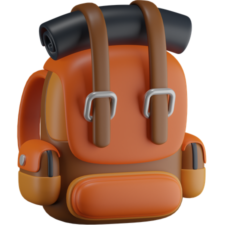 Mochila  3D Icon