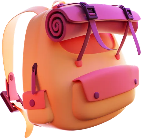 Mochila  3D Icon