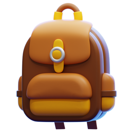 Mochila  3D Icon